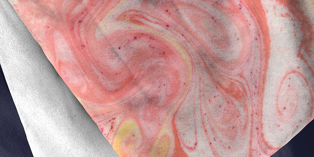 abstract background with pink and orange paint, 