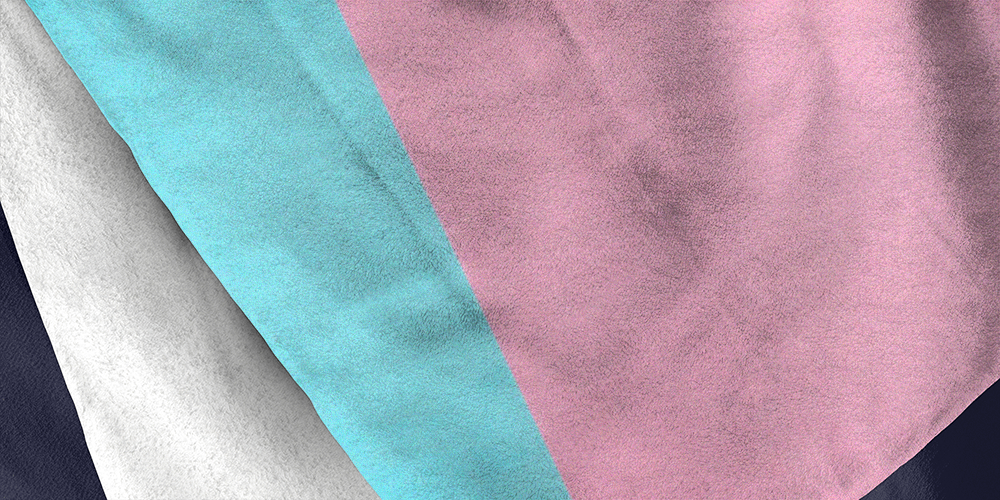 Pastel colored paper flat lay top view, 