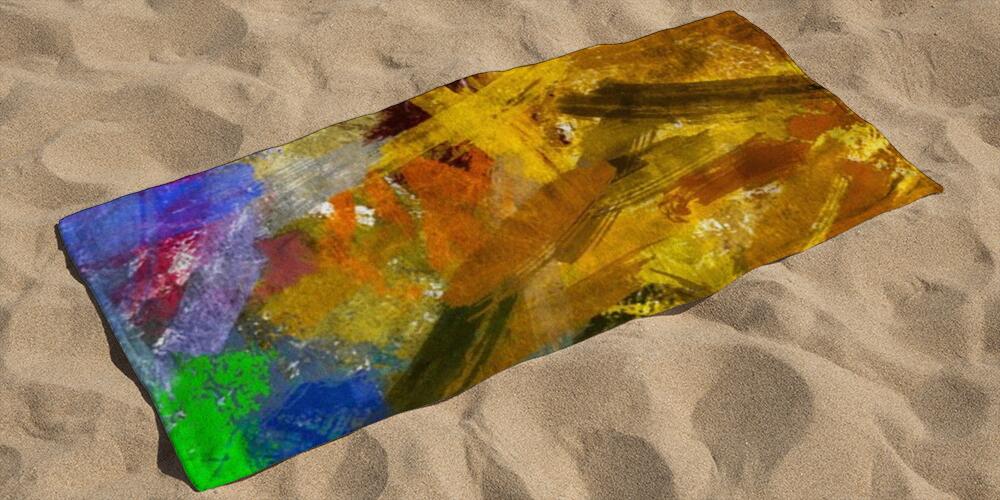 abstract psychedelic grunge background graphic stylization on a textured canvas of chaotic blurry strokes and strokes of paint, 