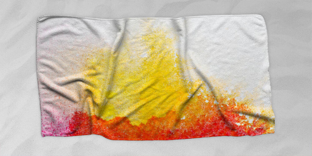 top view of yellow, 