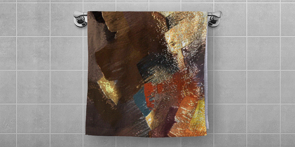 fantastic illustration of digital abstract colorful background, 
