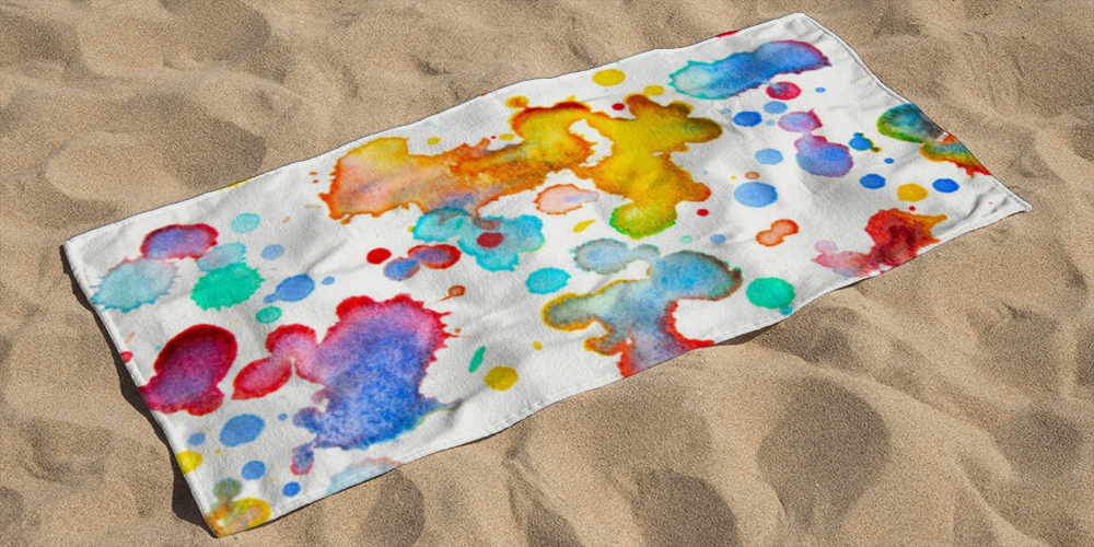 Ink Blots Splatters and Lines Acrylic Watercolour Painting Paint, 