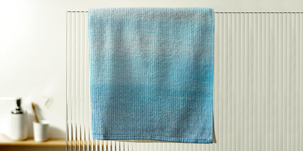 Blue abstract painting bakcground canvas texture, 