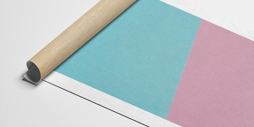 Pastel colored paper flat lay top view, 