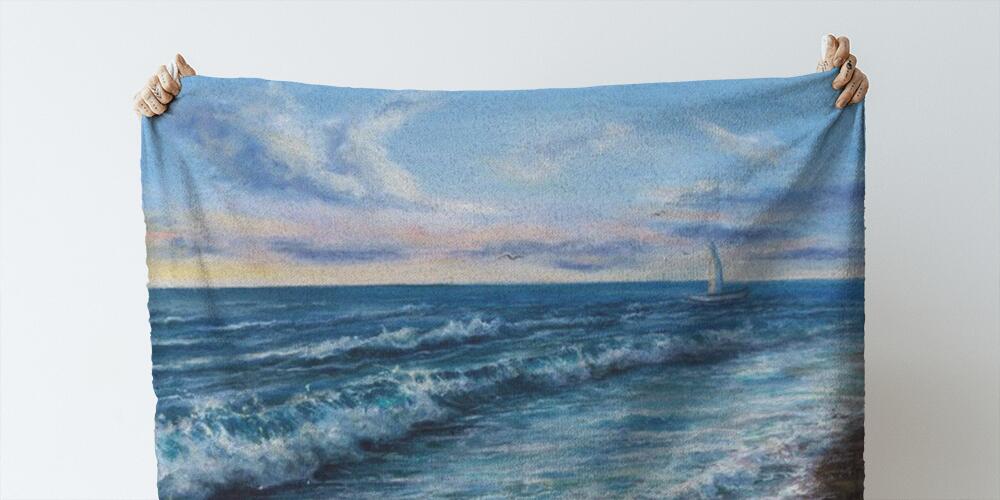 Ocean and waves, 