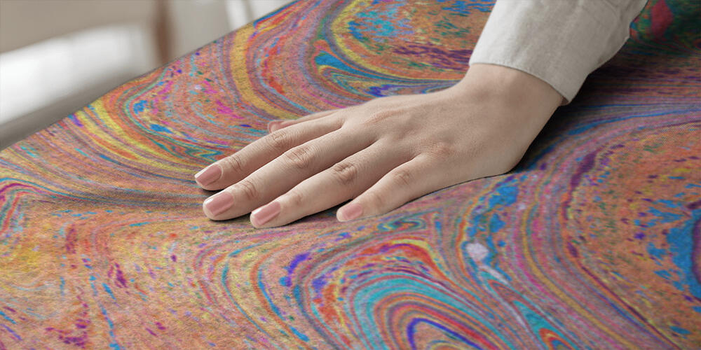 Traditional marbling artwork patterns as colorful abstract background, 