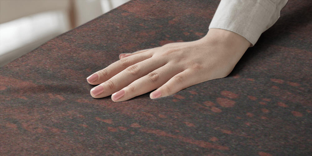 close-up view of brown marble textured background, 