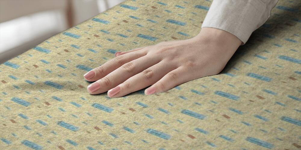 Colored background with different accessories, 