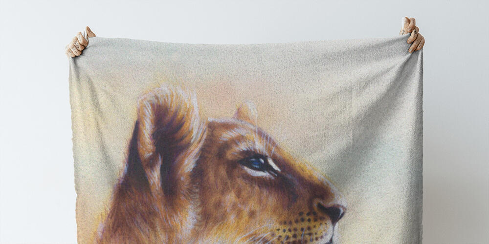 Little lion cub head, 