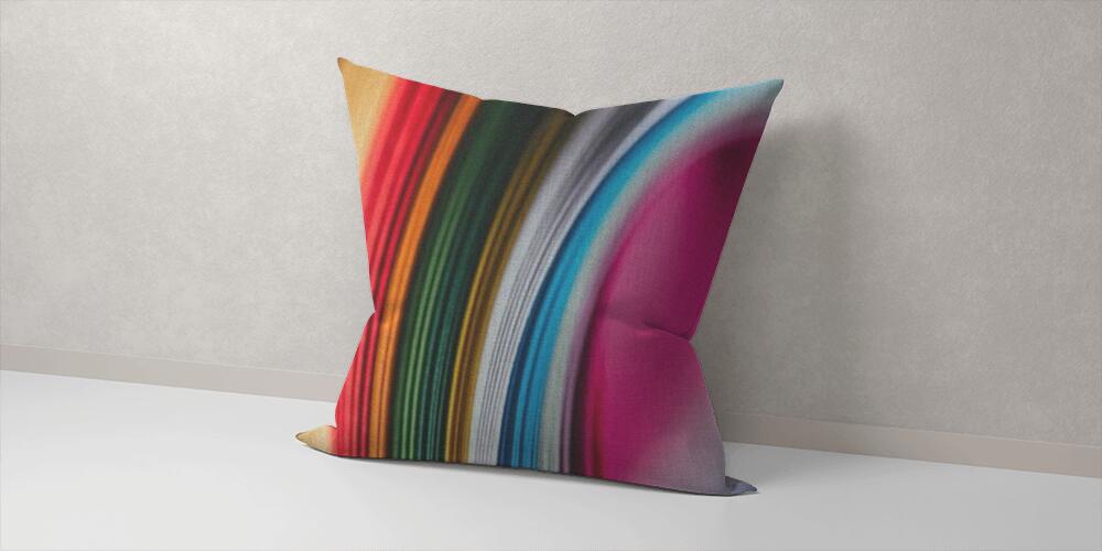 close up of colored bright quilling paper curves on black, 