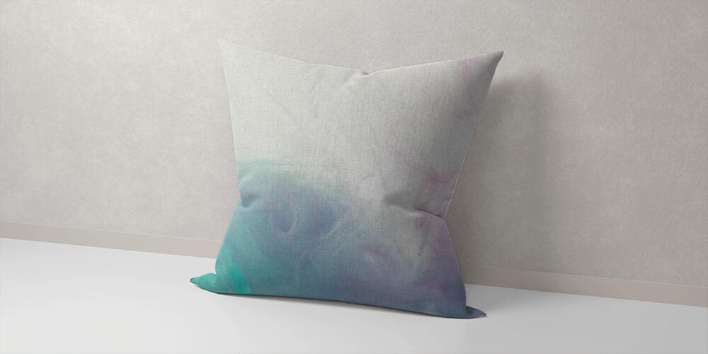 abstract background with flowing blue and purple paint, 