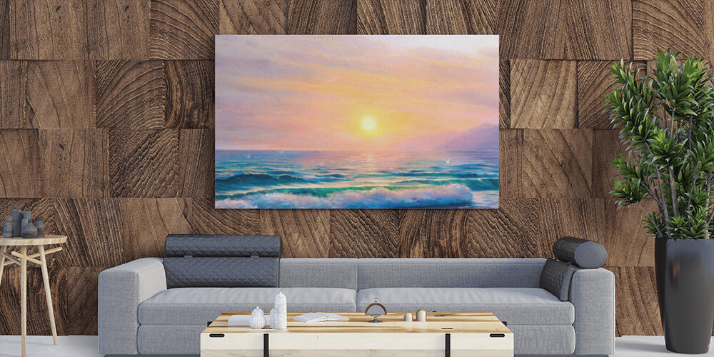 Seascape painting, 