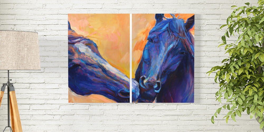 Blue horses, 