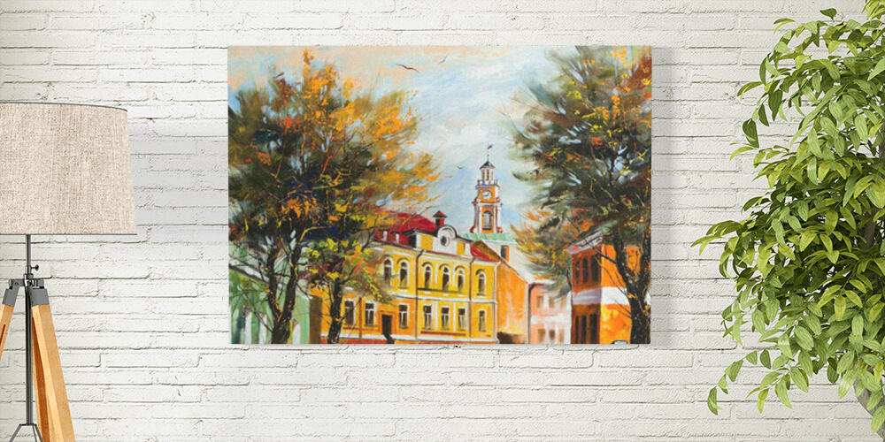 Ancient Vitebsk in the autumn, 