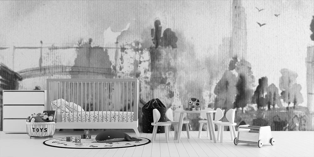 City landscape, Bambini