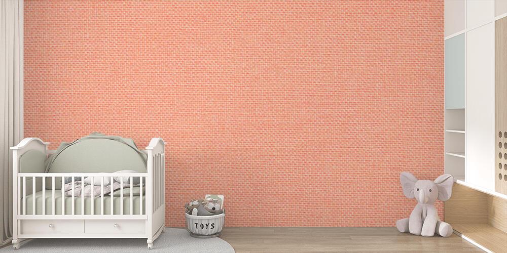 Light coral background from a textile material with wicker pattern, Bambini