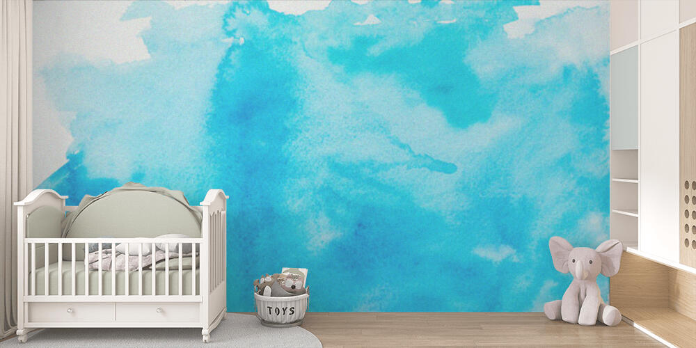 blue watercolor texture, Bambini