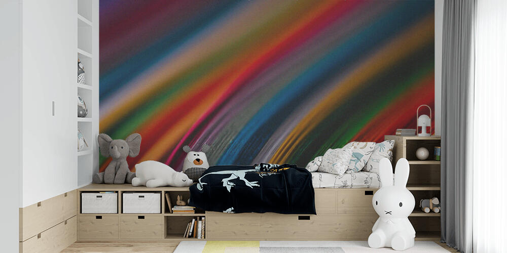 close up of colored quilling paper curves, Bambini