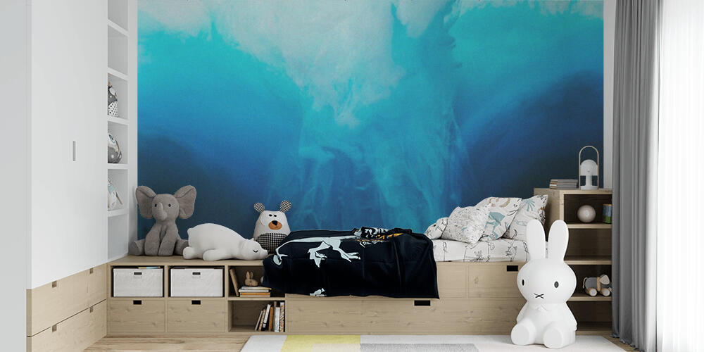 full frame image of mixing of blue, Bambini