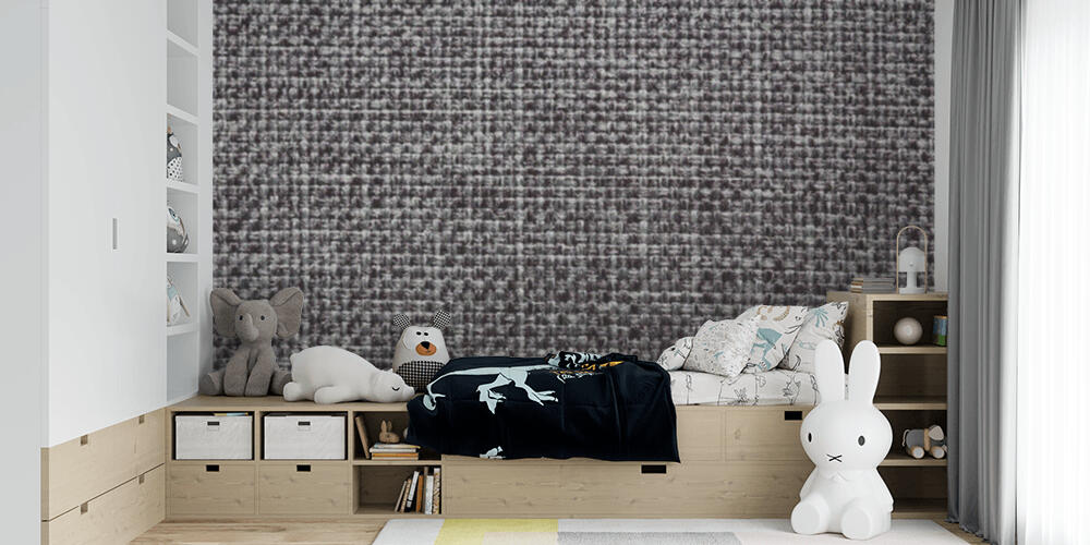Ideal tissue background in gentle grey tone, Bambini