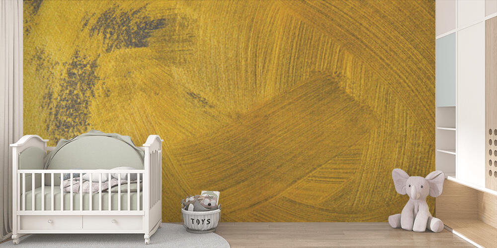 different golden brushstrokes on dark textured background, Bambini