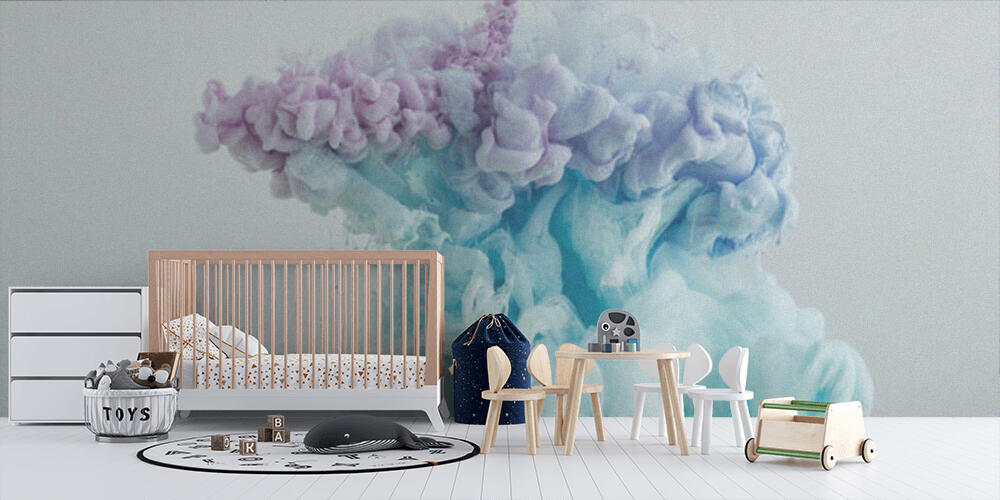 Close up view of light blue, Bambini