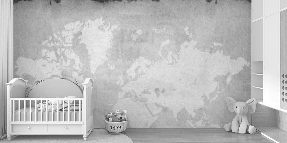 Vintage world map, Bambini