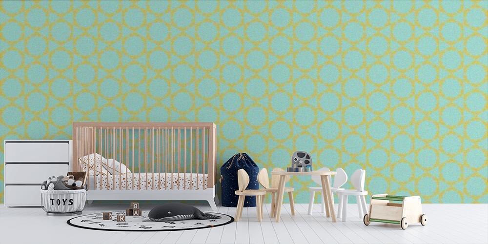 Abstract creative background with repeated shapes, Bambini