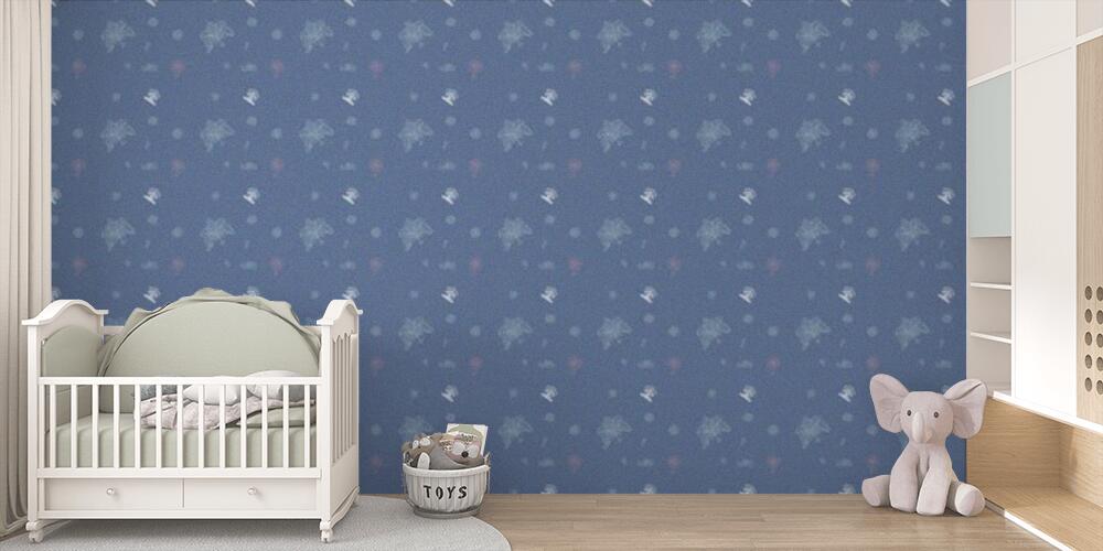 Colored background with different accessories, Bambini