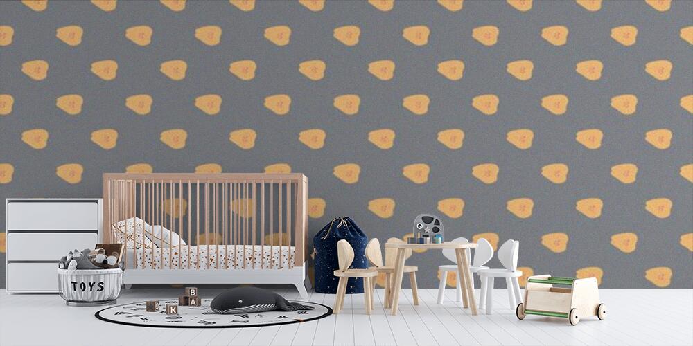 Colored background with different accessories, Bambini