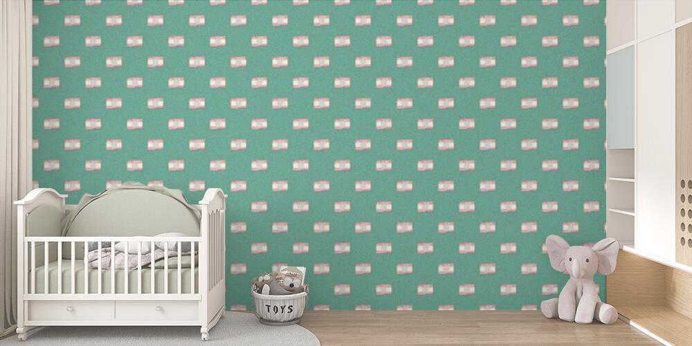 Colored background with different accessories, Bambini