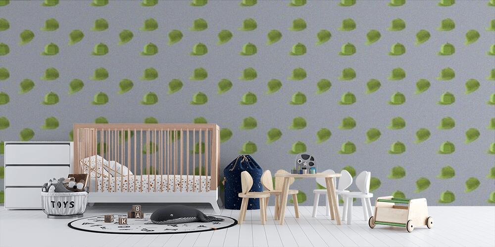 Colored background with different accessories, Bambini