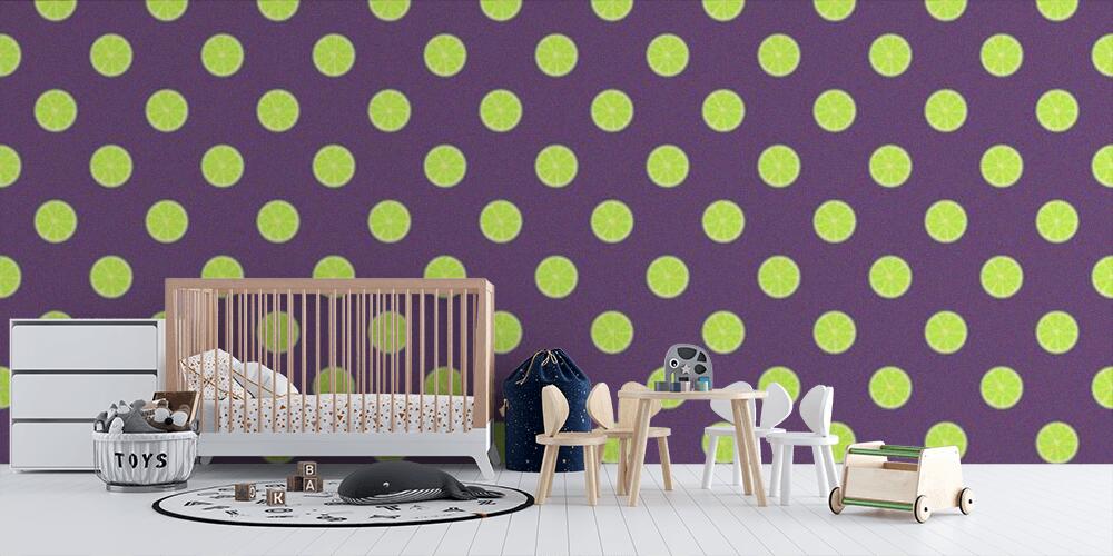 Colored background with different accessories, Bambini