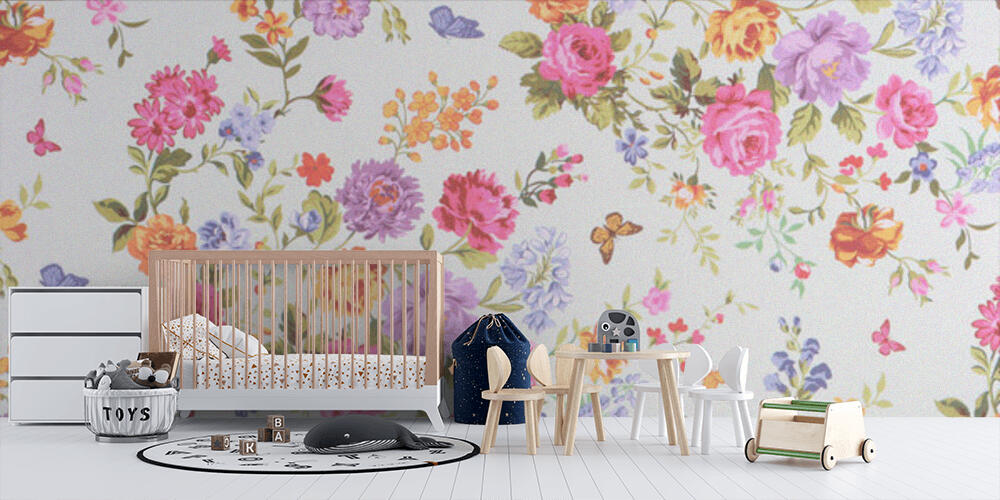 Floral background, Bambini