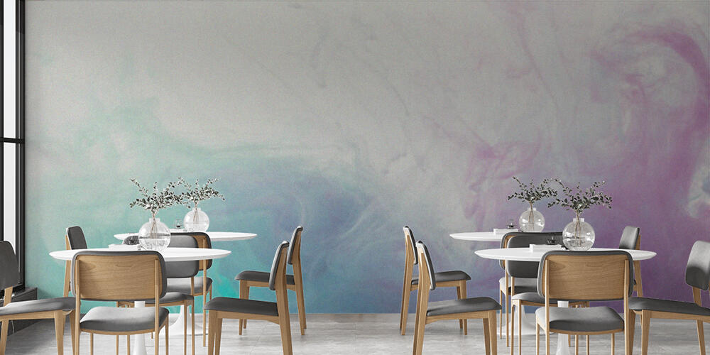 abstract background with flowing blue and purple paint, Bar e Ristoranti