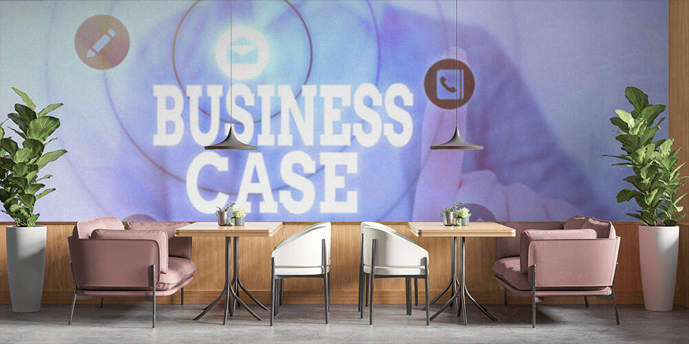 Word writing text Business Case, Bar e Ristoranti