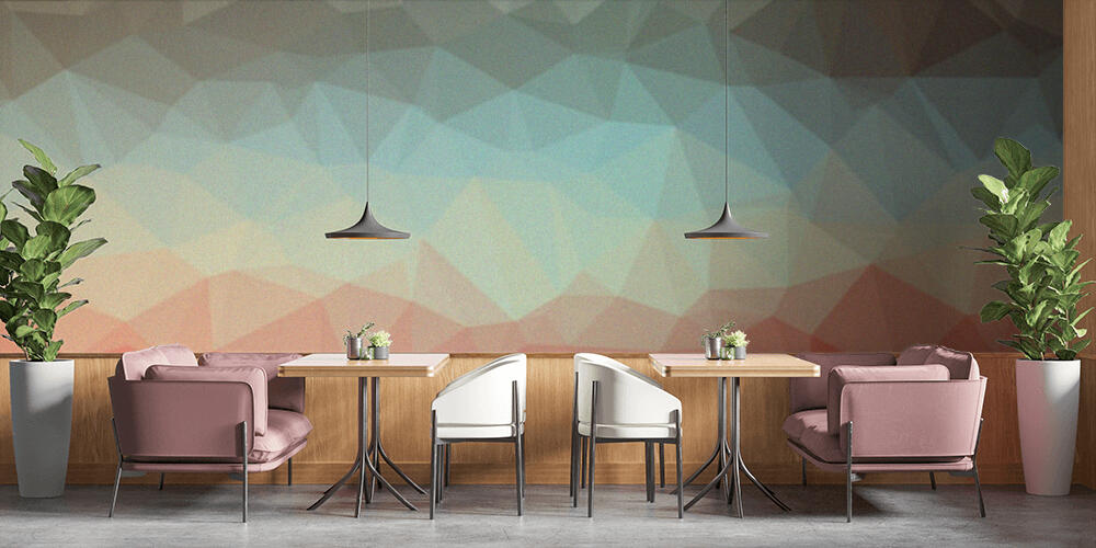 Grunge abstract mixed colorful painted background, Bar e Ristoranti