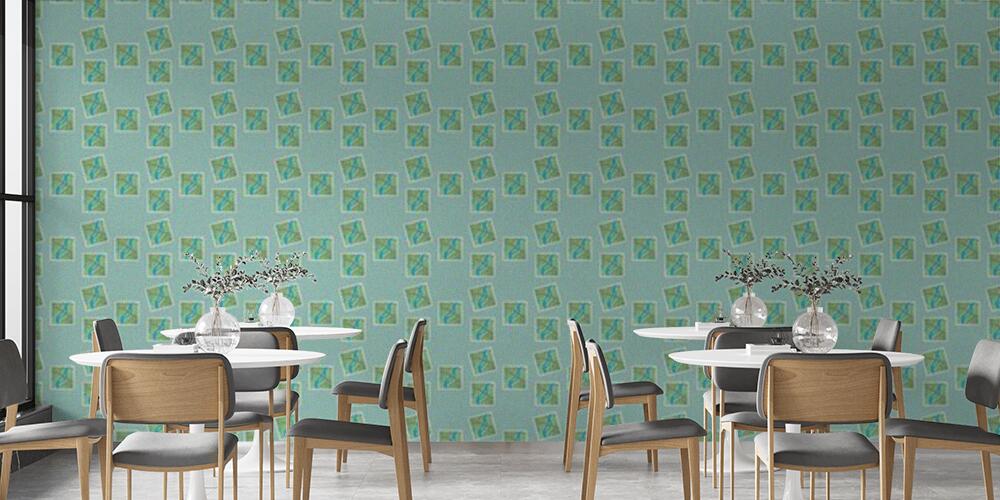 Colored background with different accessories, Bar e Ristoranti