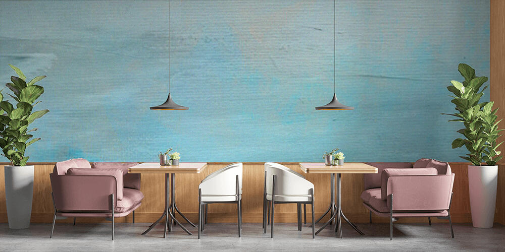 Blue painted canvas grunge background or texture, Bar e Ristoranti