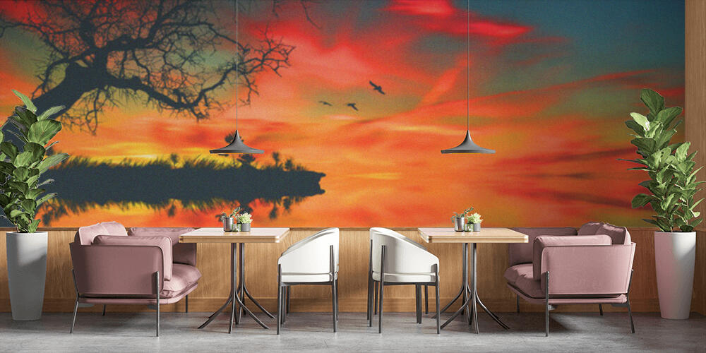 Beautiful saturated landscape, Bar e Ristoranti