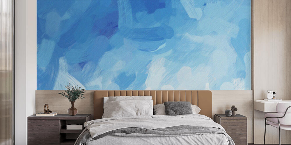 Abstract painted background, Camera da Letto