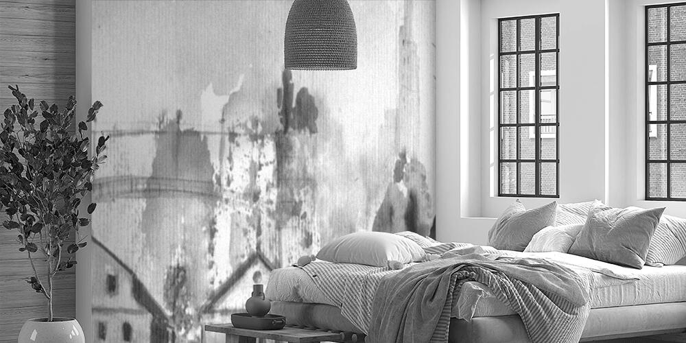 City landscape, Camera da Letto