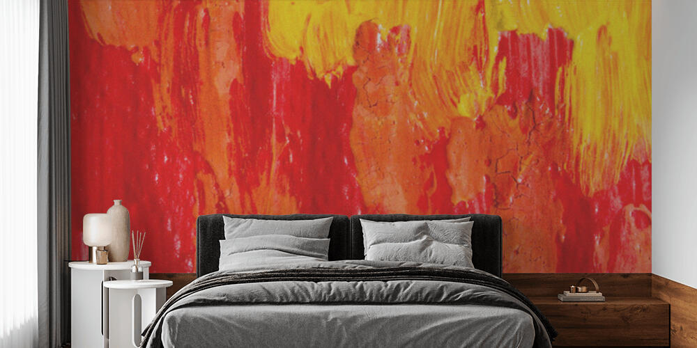 Abstract painting color texture, Camera da Letto