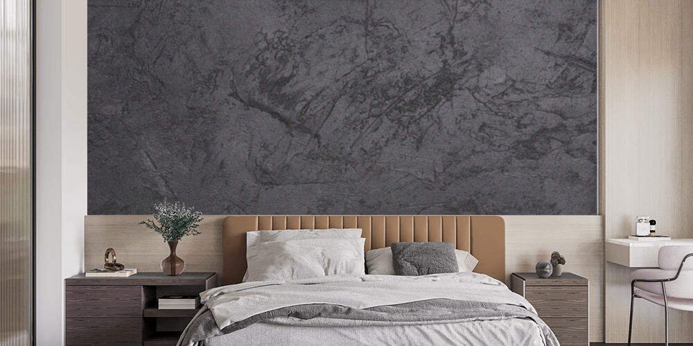 Black slate background, Camera da Letto