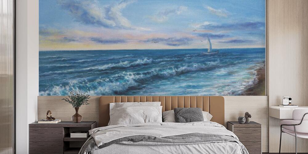 Ocean and waves, Camera da Letto