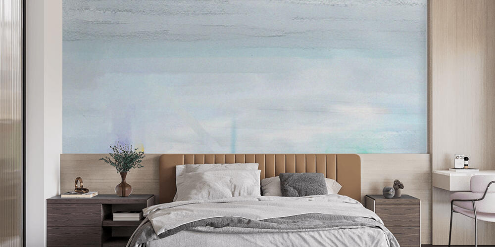 Abstract oil painting landscape, Camera da Letto
