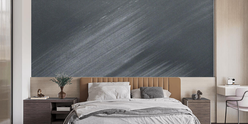 full frame image of black table with flour strokes, Camera da Letto