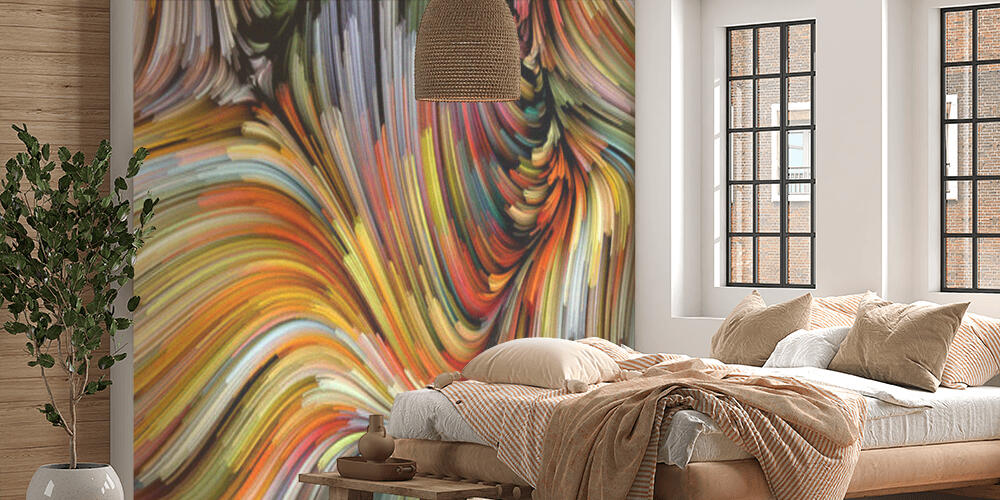 Colorful Swirl, Camera da Letto