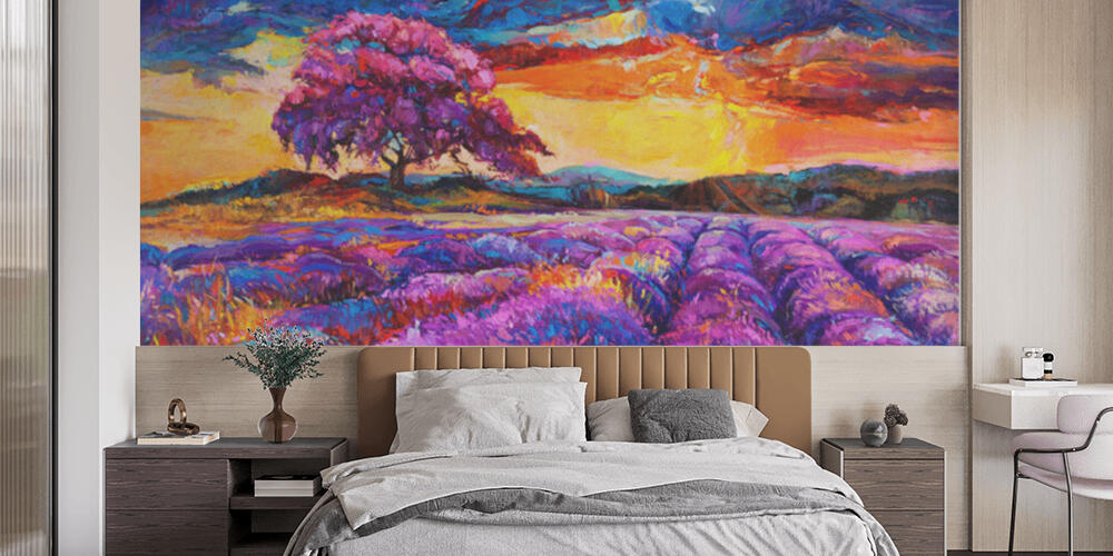 Lavender fields, Camera da Letto