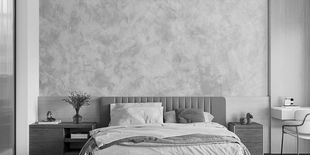 Abstract Grey and white color concrete textures  for background, Camera da Letto